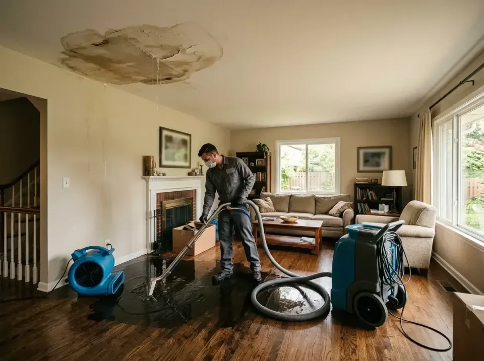 attic-pipe-burst-ceiling-drip-008 — frequently asked questions, Water Damage Restoration & Carpet Care in Westville, IN